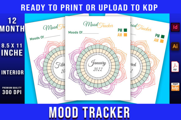 Download KDP Interior Mood Tracker Journal - Journal Collection