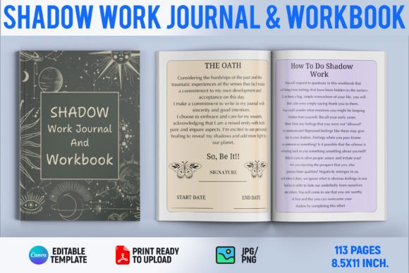 Download Shadow Work Journal &amp; Workbook - Journal Collection