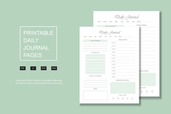 Download Daily Journal, Kdp Interior Pages - Journal Collection