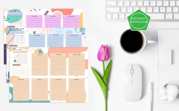 Download Weekly Schedule Daily Planner to Do List - Premium Resources