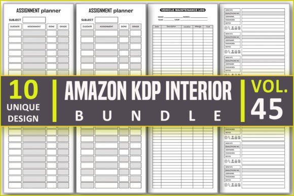 Download Low Content KDP Interior Bundle - Low content kdp Collection