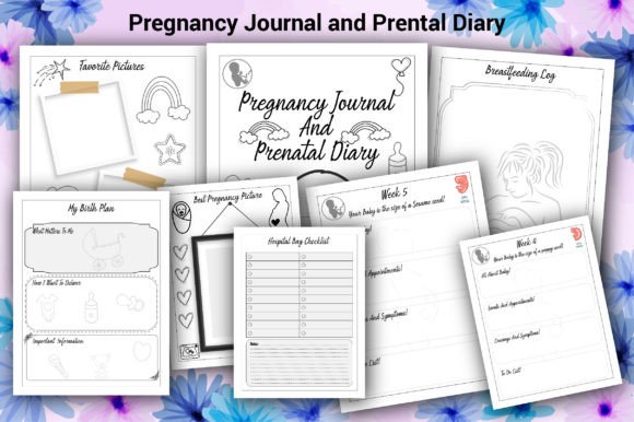 Download Pregnancy Journal and Prenatal Diary - Journal Collection