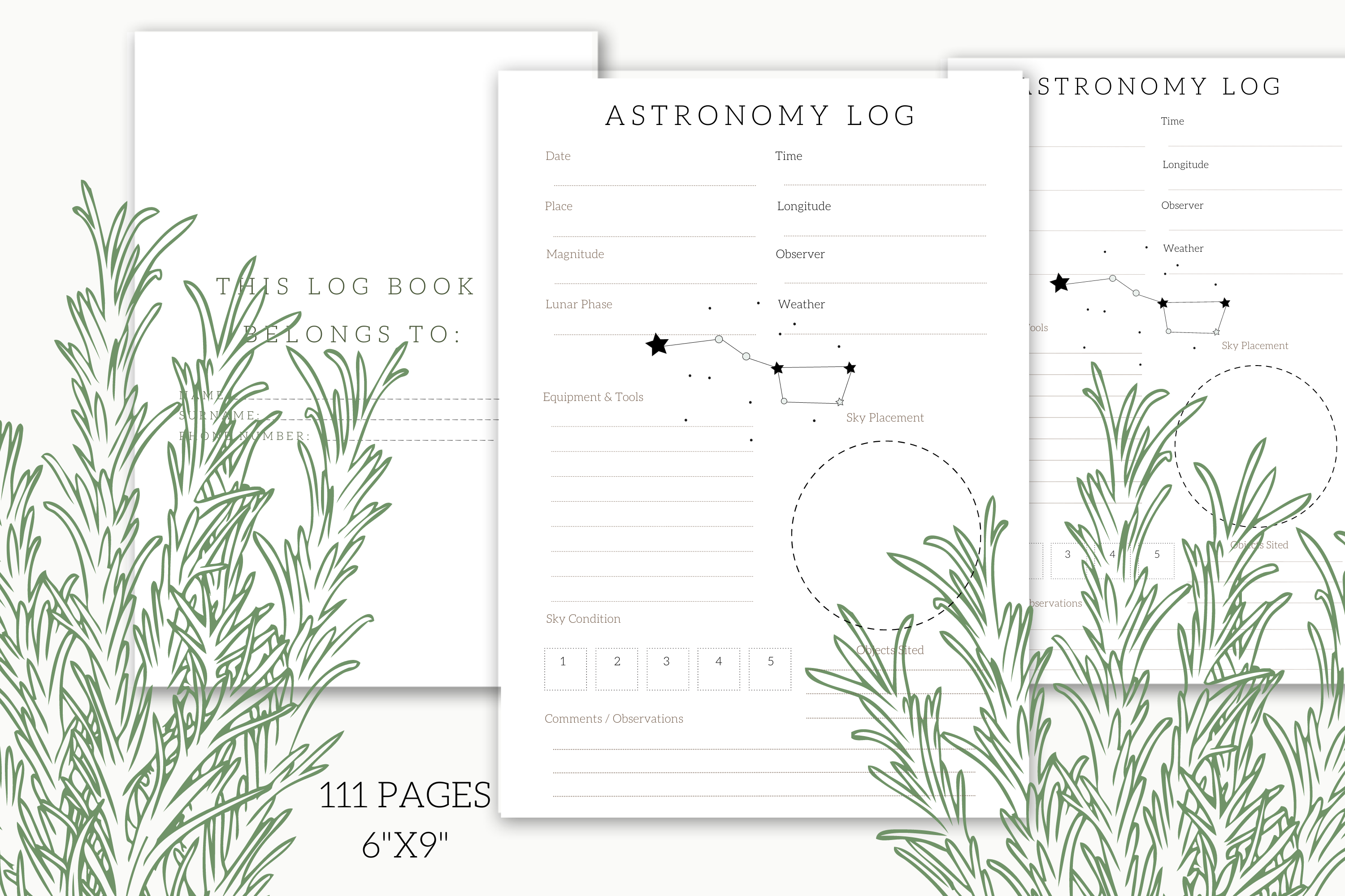 Download Astronomy Log Journal 111 Pages - Journal Collection