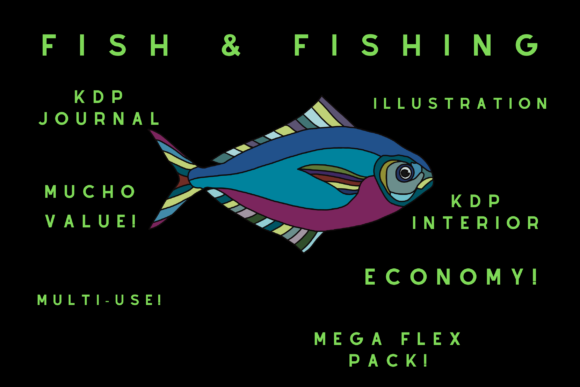 Download Fish / Fishing KDP Journal Pack - Journal Collection