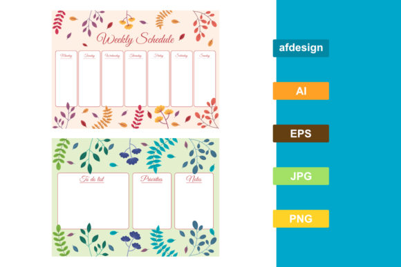 Download To Do List Template and Weekly Schedule - Premium Resources