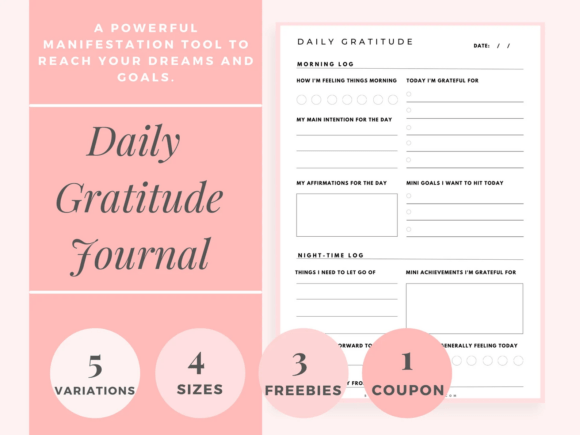Download Daily Gratitude Journal Wellness &amp; Mindf - Journal Collection