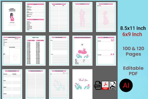 Download My 40 Weeks Pregnancy Journal - Journal Collection