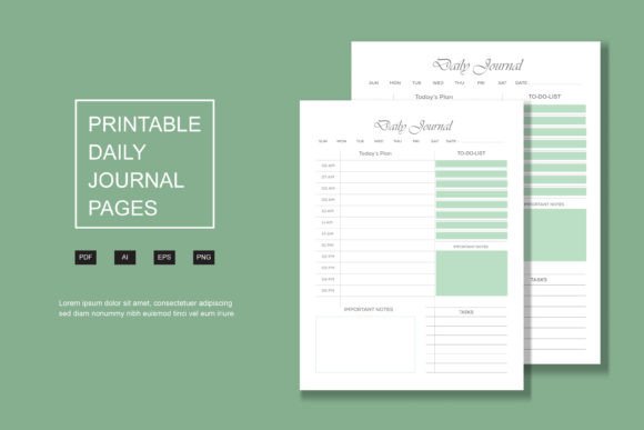 Download Daily Journal, Kdp Interior Pages - Journal Collection