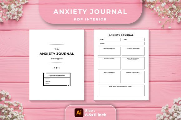 Download Anxiety Journal KDP Interior - Journal Collection