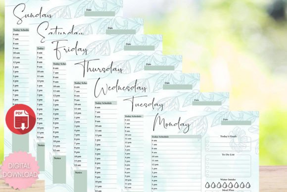 Download Weekly &amp; Daily Checklist Fillable PDF - Pdf Collection
