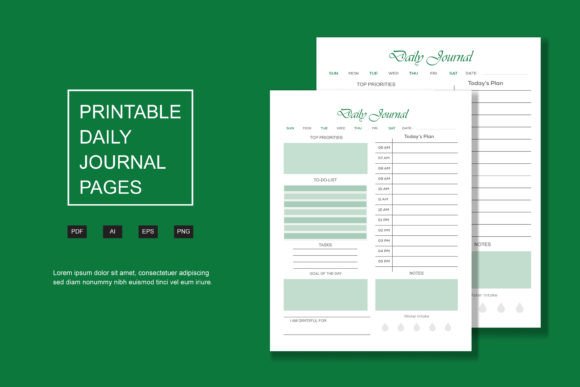 Download Daily Journal, Kdp Interior Pages - Journal Collection