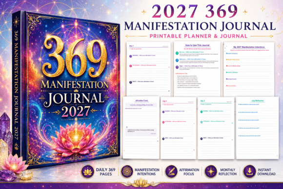 Download 369 Manifestation Journal 2027 - Journal Collection