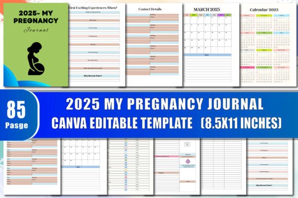 Download 2025 My Pregnancy Journal - Journal Collection