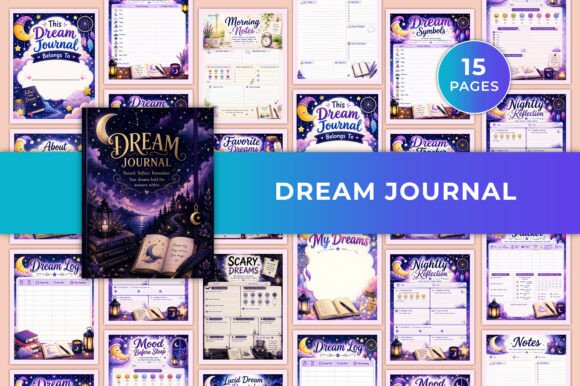 Download Dream Journal KDP Interiors - Journal Collection