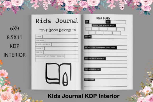 Download Kids Journal KDP Interior - Journal Collection