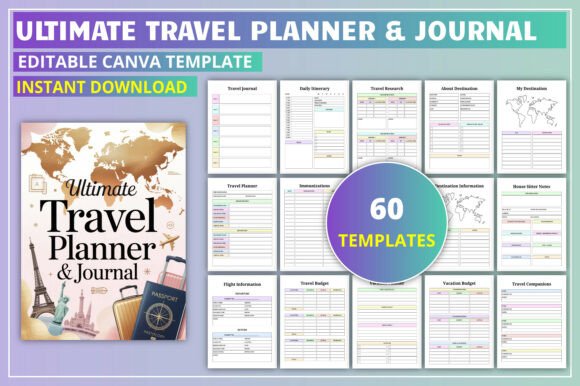 Download Ultimate Travel Planner &amp; Journal - Journal Collection