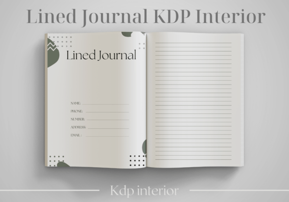 Download Lined Journal KDP Interior - Journal Collection