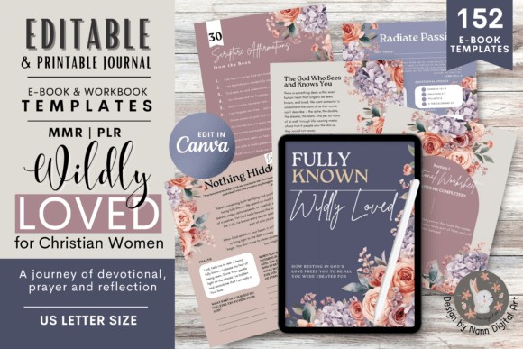 Download Devotional Journal Canva Ebook Templates - Journal Collection