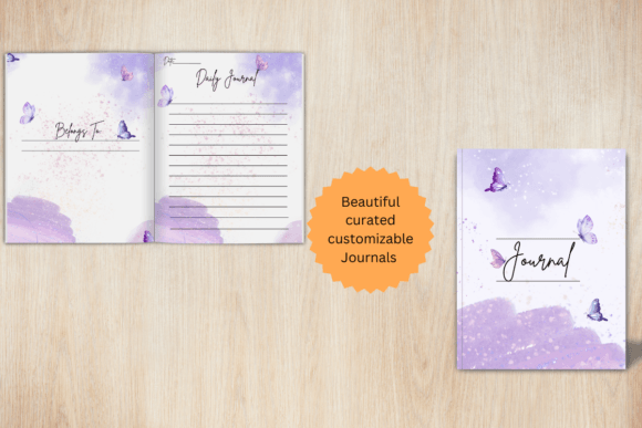 Download Purple Butterfly Journal - Journal Collection